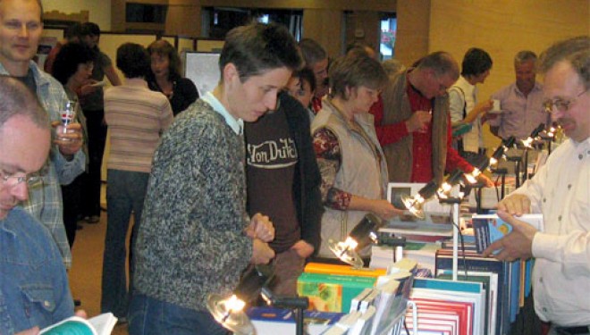 Infotag für Deutschlehrer mit Buchausstellung. Sonntag 10.04.2011